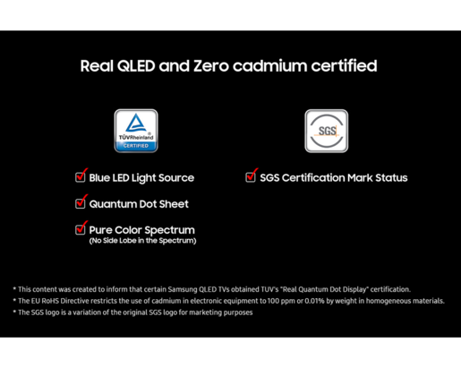 SAMSUNG QLED televizor QE55Q7F2AUXXH, 4K Ultra HD, Smart TV, Q4 AI Processor, One UI Tizen, Crni