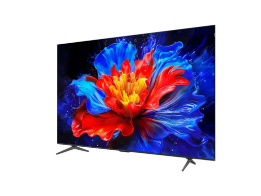 TCL QLED televizor 85P8K, 4K Ultra HD, Smart, Google TV, 144 Hz, ONKYO 2.1 Hi-Fi System, AiPQ Pro Processor, HVA Panel, Game Master, crni