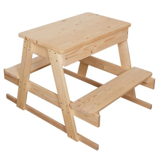 KINDER HOME dječiji piknik stol sa tablom i kutijom