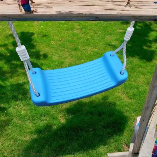 KINDER HOME dječija dupla drvena ljuljaška za dvorište