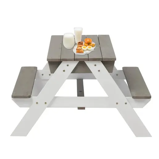 KINDER HOME dječiji piknik stol 3u1 sa kišobranom