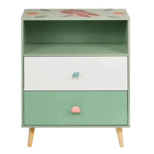 KINDER HOME ormar i polica za igračke sa ladicama