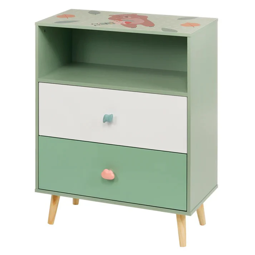 KINDER HOME ormar i polica za igračke sa ladicama