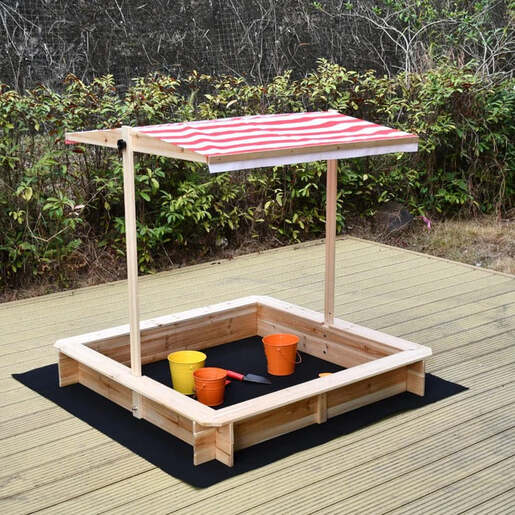 KINDER HOME dječiji pješčanik sa krovom UV zaštita