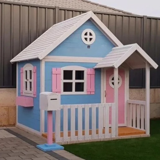 KINDER HOME velika dječija drvena kućica sa verandom