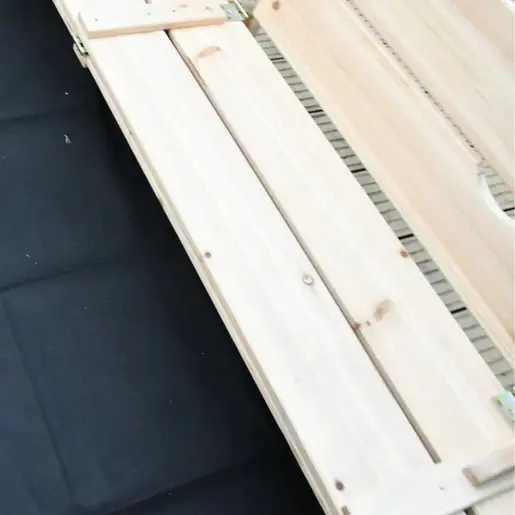 KINDER HOME veliki dječiji pješčanik sa klupama i poklopcem