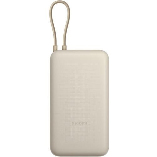 Xiaomi powerbank 20000 mAh integrisani kabl, bež