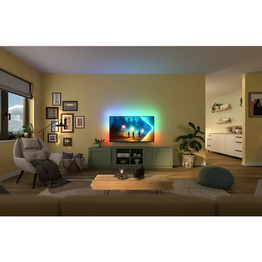 Philips 65PUS8200/12 4K Ultra HD LED AMBILIGHT Smart TV, 164 cm (65"), Pixel Precise Ultra HD, HDR10+, Titan OS, Dolby Atmos, DTS:X, Crni