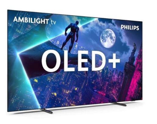 PHILIPS OLED+ televizor 65OLED950/12, 4K Ultra HD, Smart TV, Google TV™, Dual P5 AI Procesor, Ambilight 4 strane, VRR 144Hz, Dolby Vision i Atmos, Crni