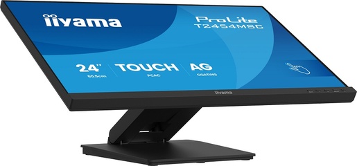 iiyama monitor T2454MSC-B3AG, 23.8" FHD IPS Touch Anti-Glare, 4ms, 300 nits, HDMI, DP, USB, zvučnici, Full Ergo, VESA