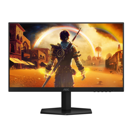 AOC monitor 24G42E Gaming, 23.8" FHD Fast IPS, 180Hz, 1ms GTG, 300 nits, Adaptive Sync, G-Sync Compatible, HDR10, HDMI, DP, Audio Out, VESA
