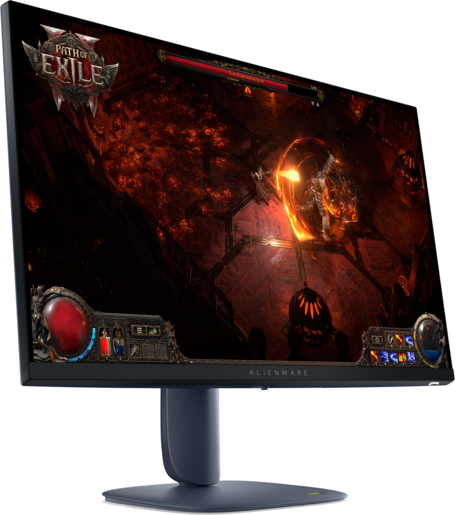 Alienware monitor AW2725DM Gaming, 27" QHD IPS Anti-Glare, 180Hz, 1ms, 400 nits, G-Sync, FreeSync Premium Pro, HDR400, 2x HDMI, DP, USB Hub, Full Ergo, VESA
