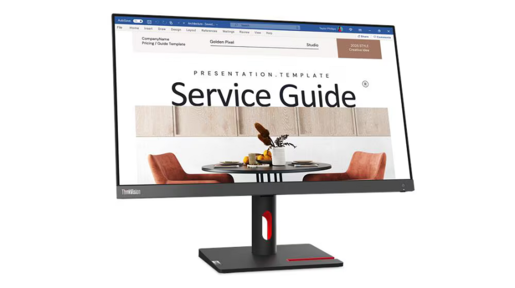 Lenovo monitor ThinkVision S24i-30, 23.8" FHD IPS, 100Hz, 4ms, 250 nits, HDMI, VGA, VESA