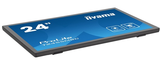 iiyama monitor T2455MSC-B1, 23.8" FHD IPS Touch, 5ms, 400 nits, HDMI, DP, USB, zvučnici, VESA