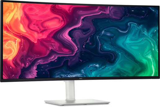 Dell monitor S3425DW, 34" WQHD VA Curved, 120Hz, 1ms, 300 nits, FreeSync Premium, HDR10, 2x HDMI, USB-C, USB Hub, zvučnici, VESA