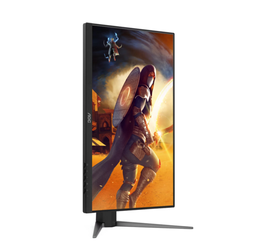 AOC monitor 24G4HA Gaming, 23.8" FHD Fast IPS, 200Hz, 0.5ms MPRT, 300 nits, Adaptive Sync, G-Sync Compatible, HDR10, 2x HDMI, DP, zvučnici, Full Ergo, VESA