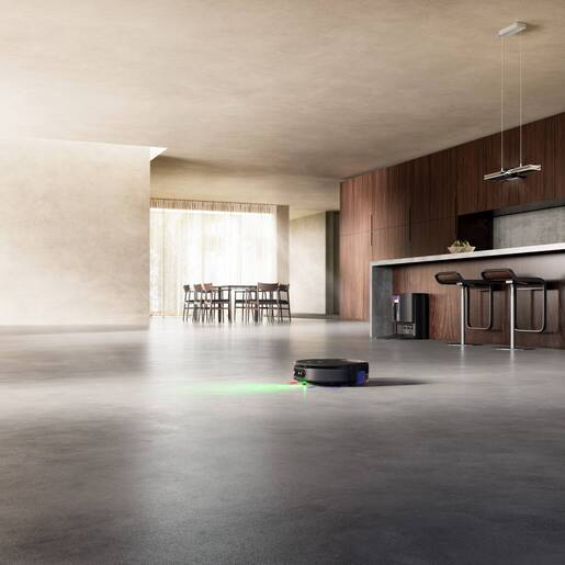 Dyson robotski usisivač Spot+Scrub AI Black/Blue