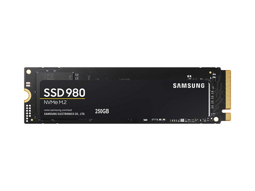 Samsung SSD 980 250GBNVMe M.2,PCIe Gen 3.0 x43500MB/s read,3000MB/s write