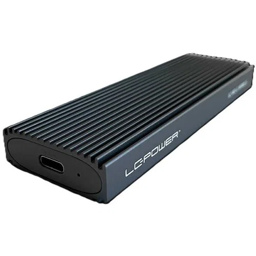 LC-Power SSD M.2 Enclosure Black, USB-C (USB 3.2 Gen2x1), kućište za disk