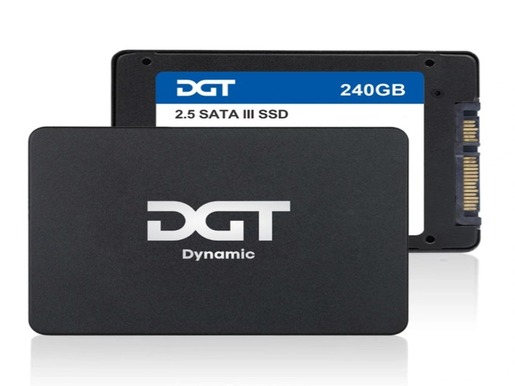 DGT SSD 240GB 2.5" SATA R/W: 344Mb/s, 600Mb/s