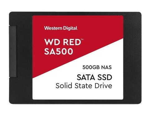WD SSD 500GB 2,5" SATA RED NAS SA500, 560/530 MBs