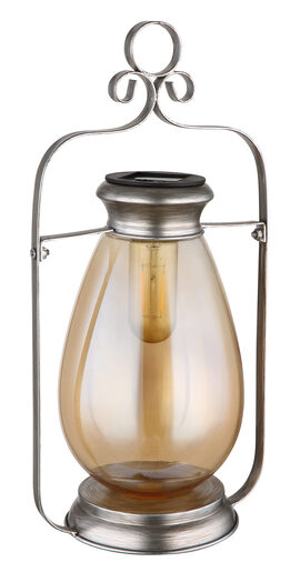 GLOBO solarni fenjer LED 36647 za vrt, dvorište i terasu