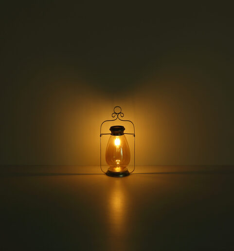 GLOBO solarni fenjer LED 36647 za vrt, dvorište i terasu