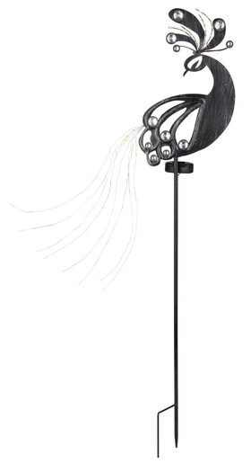 GLOBO solarna lampa paun LED 36019 za vrt i dvorište