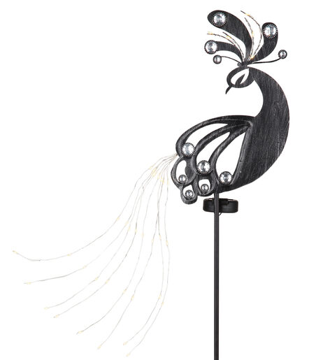 GLOBO solarna lampa paun LED 36019 za vrt i dvorište