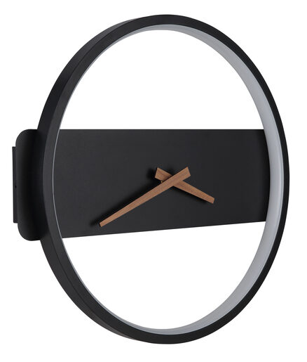 GLOBO zidni sat sa LED rasvjetom SUSSY 78281 2u1 dekorativna lampa