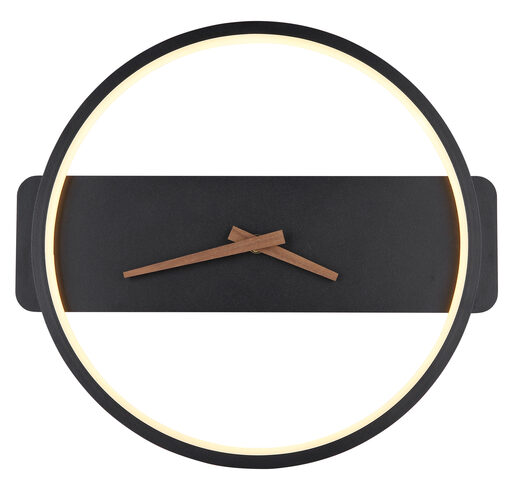 GLOBO zidni sat sa LED rasvjetom SUSSY 78281 2u1 dekorativna lampa