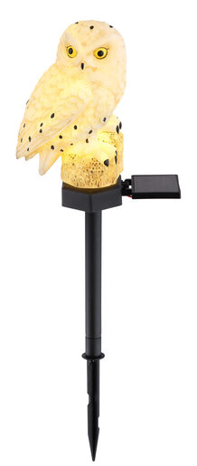 GLOBO solarna lampa sova LED 33874 za vrt i dvorište