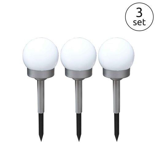 GLOBO solarna rasvjeta LED 33770-3 set 3 kom za vrt i dvorište