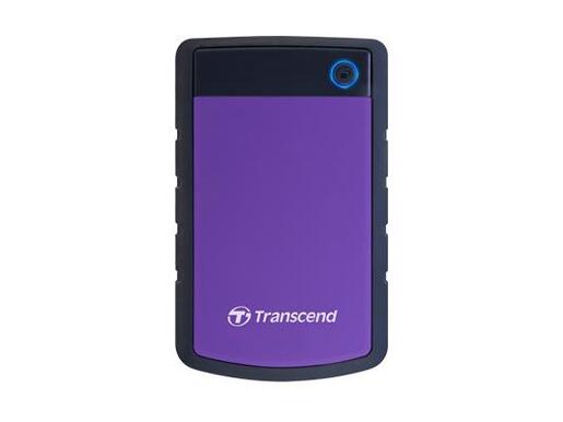 Transcend HDD 2TB StoreJet H3 Portable, anti-shock, purple, eksterni hard disk