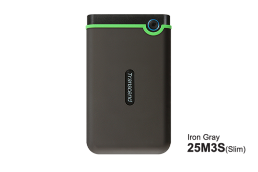 Transcend HDD 2TB StoreJet M3 Portable, USB 3.1, anti-shock, Iron Gray, eksterni hard disk