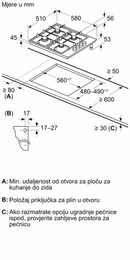 Bosch ploča PBP6B5K80