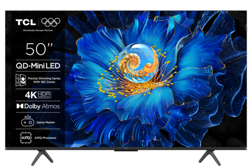 TCL QD MiniLED televizor 55C6KS 4K QD-Mini LED televizor, 4K Ultra HD, Smart TV, Google TV, AiPQ procesor, ONKYO 2.1 Hi-Fi sistem, HVA panel, Ultra tanki dizajn