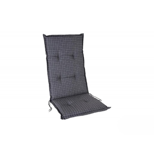 Jastuk za vrtne stolice sa naslonom 120 × 80 cm – sivi