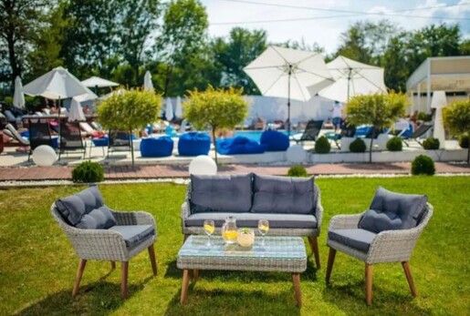 Green Bay vrtni set Conway (A+B) – dvosjed + 2 fotelje + stol