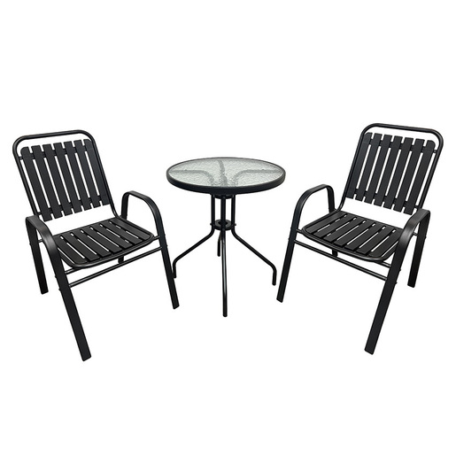 Green Bay vrtni set Aruba – stol + 2 stolice