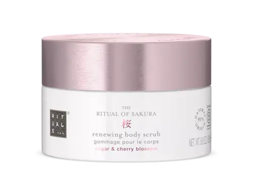 RITUALS The Ritual Of Sakura Body Scrub piling za tijelo – šećer i cvijet trešnje 250g