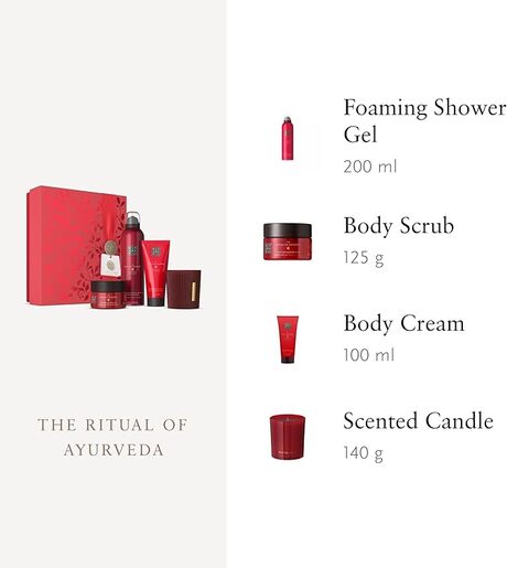 RITUALS The Ritual Of Ayurveda poklon set za tijelo i dom – badem i indijska ruža