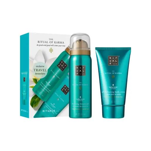 RITUALS The Ritual Of Karma Mini Poklon Set – krema za tijelo 70ml + pjena za tuširanje 50ml