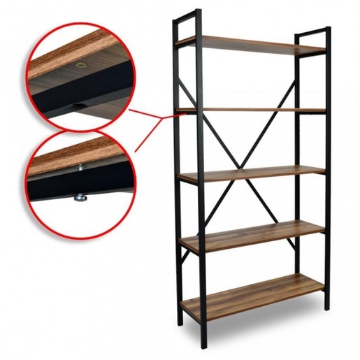 Millery polica RETRO 180x90 PRD – višenamjenska drvena polica