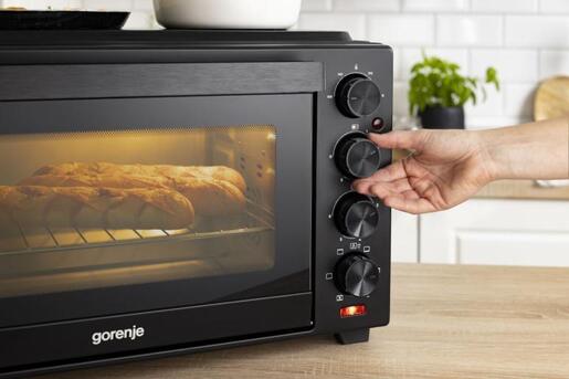 GORENJE mini pećnica OM38GBC, 38 L, 4 nivoa pečenja