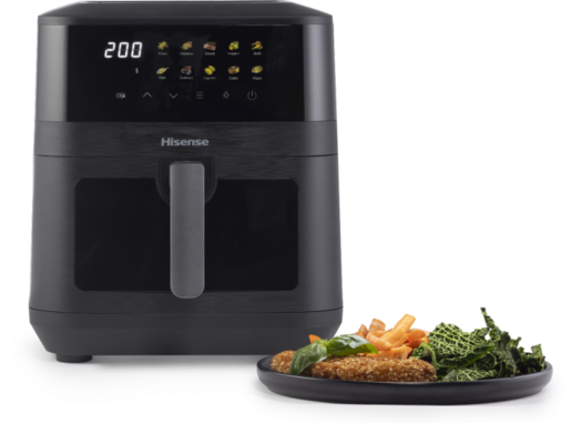 HISENSE friteza na vrući zrak HAF2100DCD, 2100 W, 7.7 L, LED displej