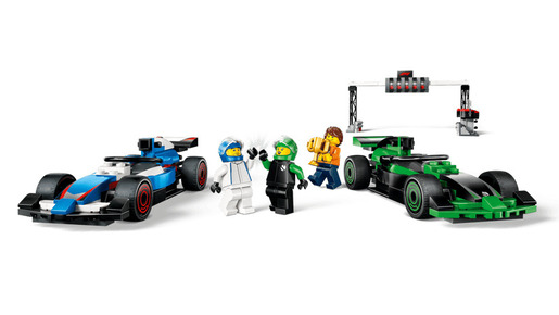 LEGO® City F1® Grid s trkaćim autima VCARB i Sauber 60474