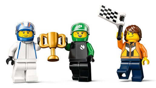 LEGO® City F1® Grid s trkaćim autima VCARB i Sauber 60474
