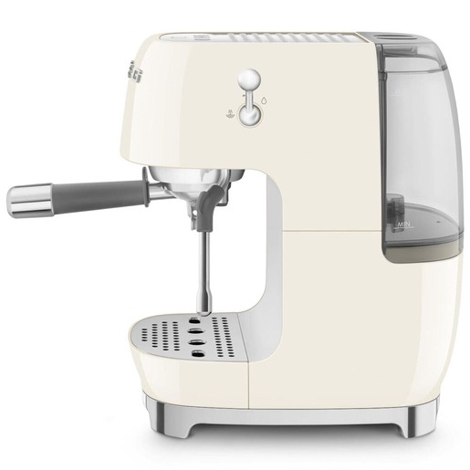 Smeg aparat za espresso kafu ECF03CREU, ručni, krem