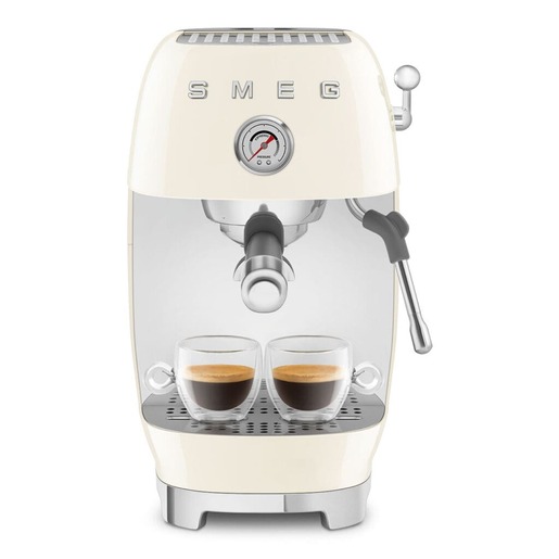 Smeg aparat za espresso kafu ECF03CREU, ručni, krem